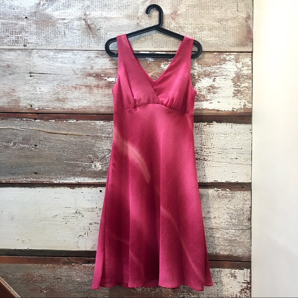 Vintage // y2k pink shift dress